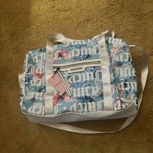 Women's Juicy couture  Bag with Blue and Pink Design